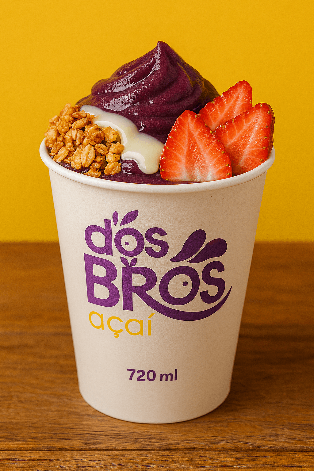 Monte seu açaí de 720ml