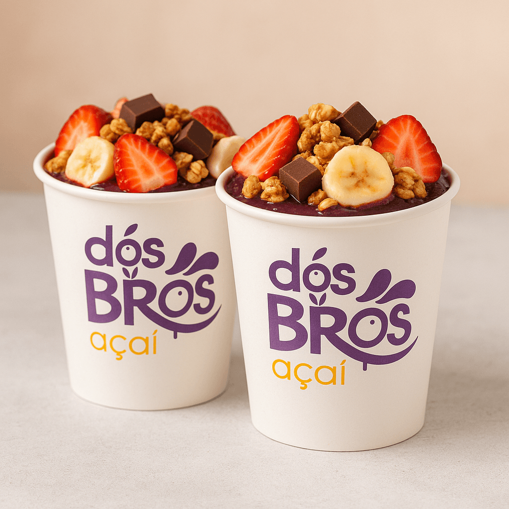 Açaí 480ml - 2 acompanhamentos